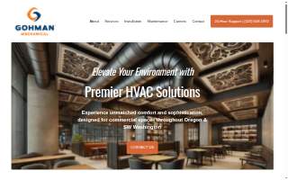 Gohman Mechanical, Inc. website