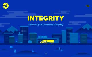 Integrity Logistics website