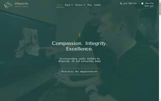 Wilsonville Dental Group website