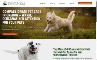 Windy Ridge Kennels website