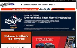 Hillyer's Mid-City Ford website