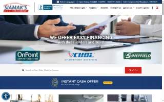 Siamak's Car Company website