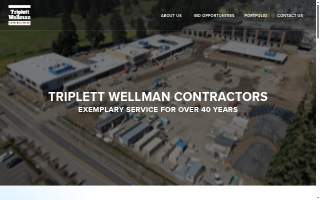 Triplett Wellman Contractors website