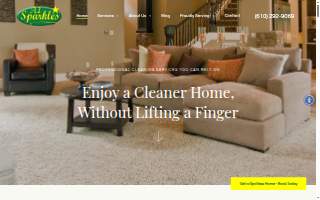 A1 Sparkles Cleaning website