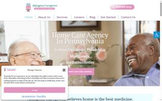 Abington Caregivers, Inc. website