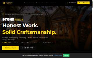 Stone Finish LLC website