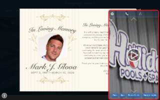 Holiday Pools & Spas website