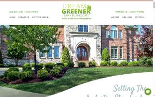 Dream Greener Lawn & Landscape website