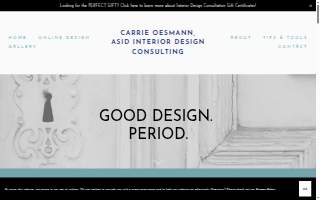 Bailiwick Interior Design LLC website
