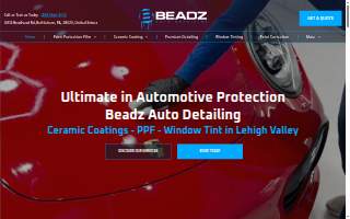 Beadz Auto Detailing website