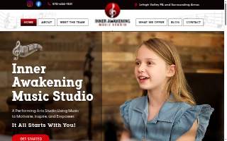 Inner Awakening Music Studio website