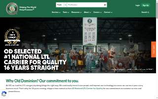 Old Dominion Freight Line website
