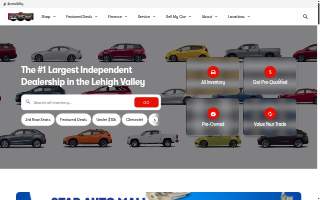 Star Auto Mall website