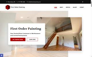 First Order Painting website