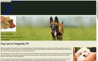 Meadow Lane Kennels website