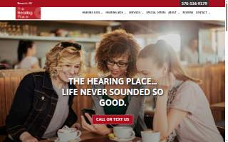 The Hearing Place LLC website