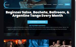 La Luna Dance Studio website