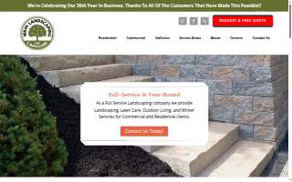 Wain Landscaping, LLC website