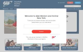 AAA Central Penn website