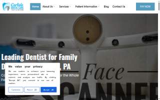 Carlisle Dental Care website