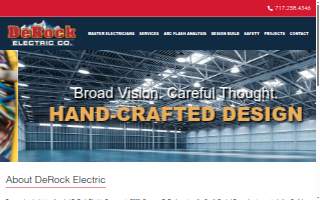 Derock Electric website