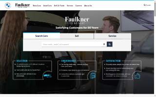 Faulkner Collision Center website