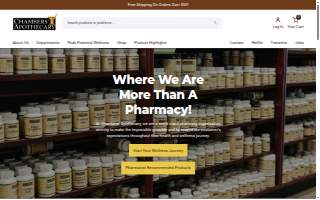 Chambers' Apothecary website