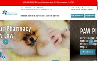 Chambersburg Animal Hospital: Miller Tanya DVM website
