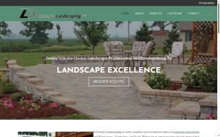 Denny's Landscaping LLC website