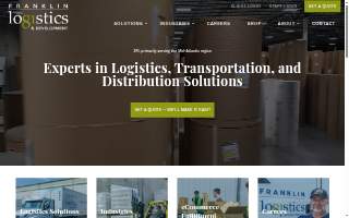 Franklin Logistics website