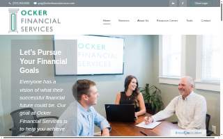 Ocker Financial Services website