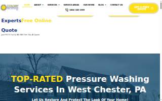 Colony Pressure Washing website