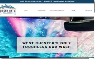 West Chester Buggy Bath website