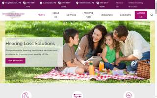 Intercounty Audiology Center website