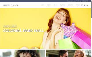 Colonial Park Mall website