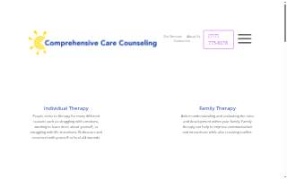 Comprehensive Care Counseling, LLC website
