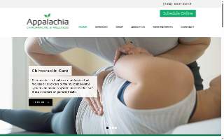 Appalachia Chiropractic & Wellness website