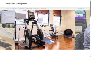 Barun Spine and Chiropractic website