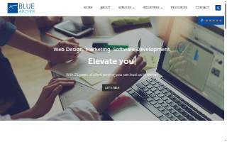Blue Archer website