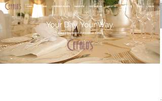 Cefalo's Banquet and Event Center website