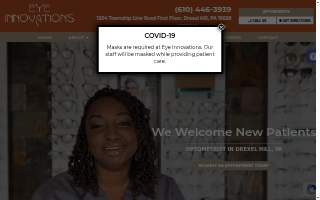Eye Innovations website