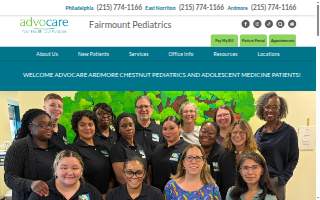 Advocare Fairmount Pediatrics, Montgomery County website