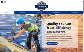 Zam49 Contractor website