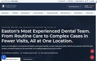 College Hill Dental Group website