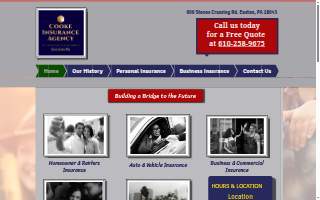 Cooke Insurance Agency website