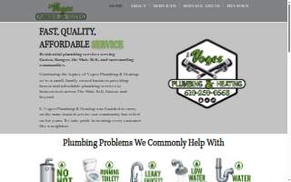 E. Voges Plumbing & Heating website
