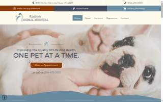 Easton Animal Hospital website