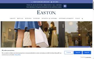 Easton Chiropractic Center website