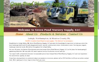 Green Pond Nursery Inc website