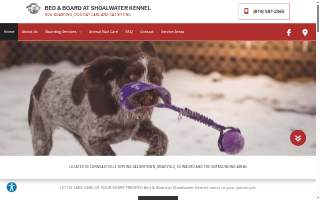 Bed & Board At Shoalwater Kennel website